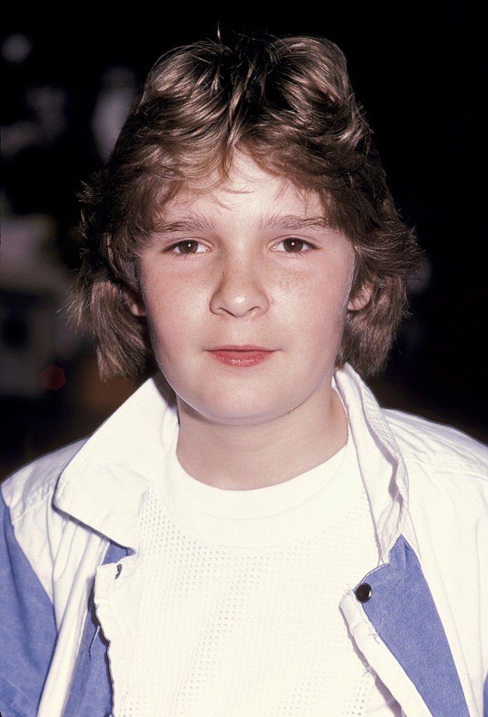 Image Source: Getty Images| Corey Feldman as a young boy having his picture taken