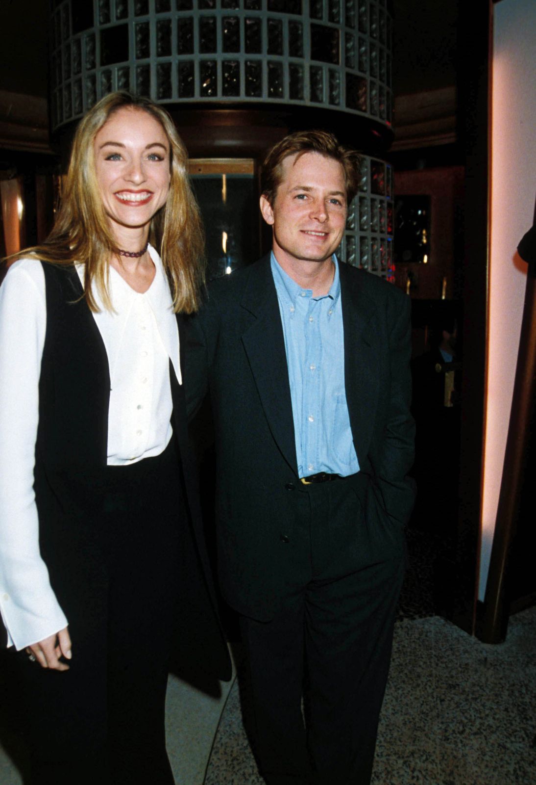 Image Credit: Getty Images / Actor Michael J. Fox and his wife, actress Tracy Pollan.