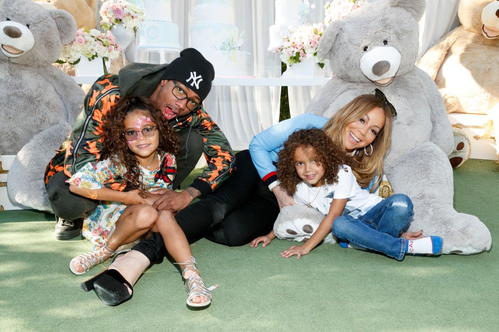 Image Source: Getty Images/FilmMagic/Monroe Cannon, Nick Cannon, Moroccan Scott Canon and Mariah Carey attend the Moroccan Scott Cannon and Monroe Cannon Party on Mary 13 in Los Angeles, California