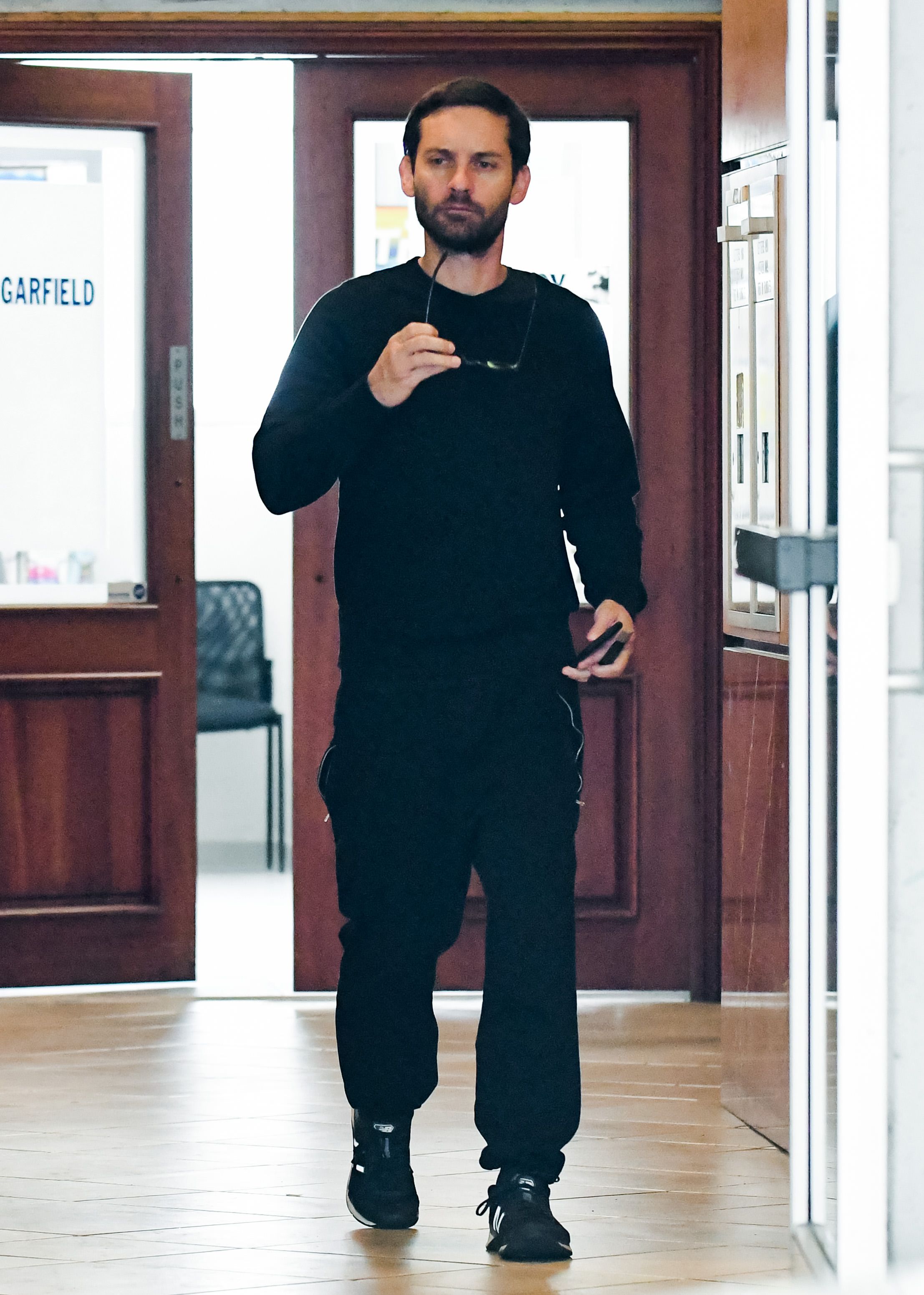 Tobey Maguire is seen on May 18, 2018 in Los Angeles, California / Getty Images