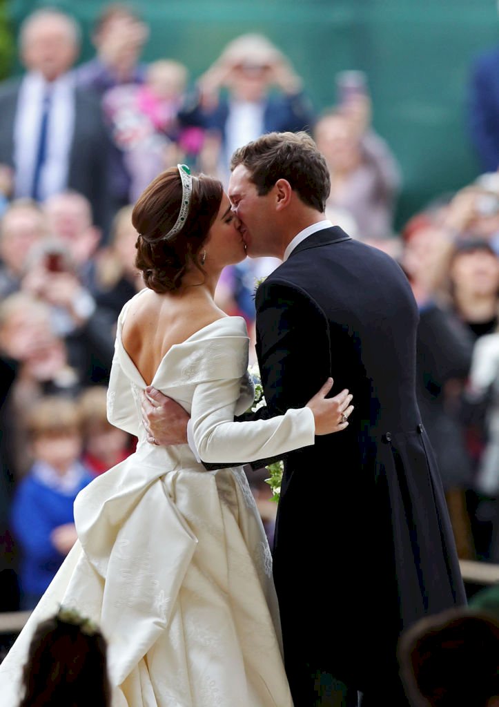 Image Credit: Getty Images / Princess Eugenie and Jack Brooksbank on their wedding day.