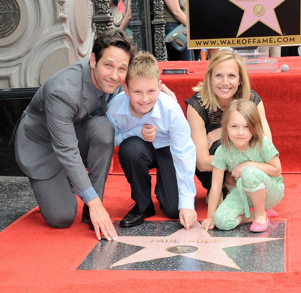 Paul Rudd and his family / Getty Images