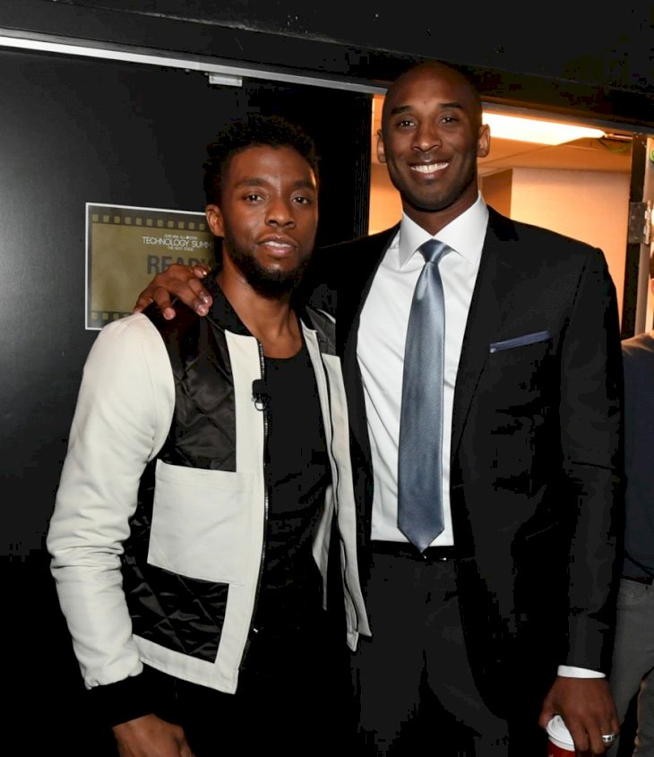 Image Credits: Getty Images / Garrett Ellwood / NBAE | Actor Chadwick Bozeman and Kobe Bryant during the NBA All-Star Technology Summit as a part of 2018 NBA All-Star Weekend at the Beverly Hilton on February 16, 2018 in Beverly Hills, California. Image Credits: Getty Images / Garrett Ellwood / NBAE | Actor Chadwick Bozeman and Kobe Bryant during the NBA All-Star Technology Summit as a part of 2018 NBA All-Star Weekend at the Beverly Hilton on February 16, 2018 in Beverly Hills, California.