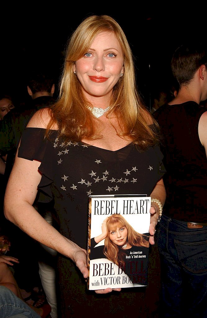 Image Credit: Getty Images / Bebe Buell promoting her book.