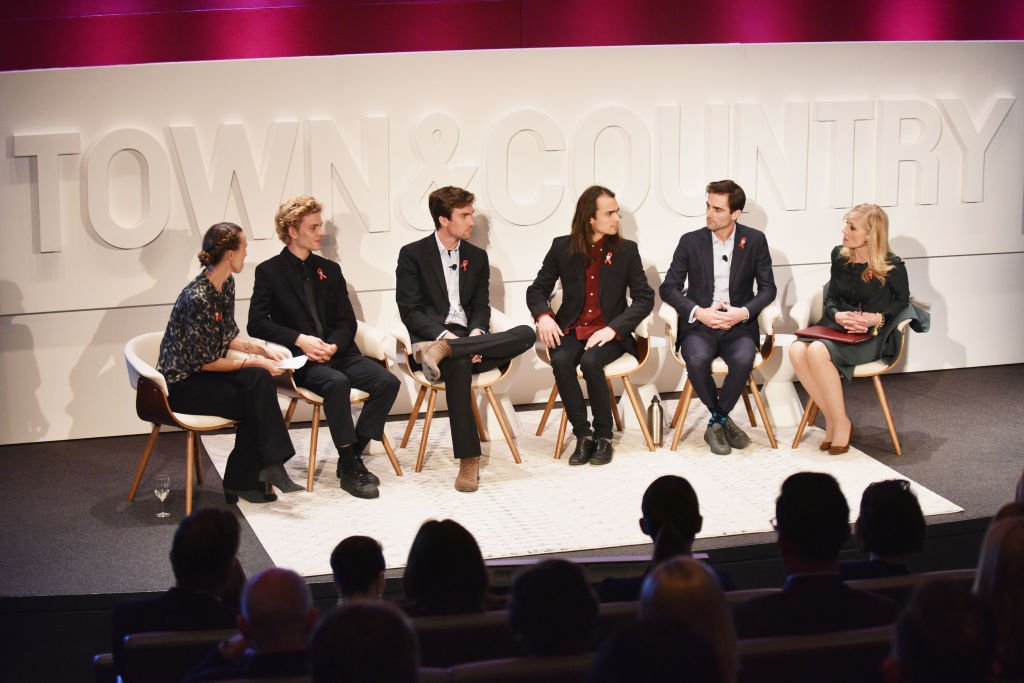 Image Credit: Getty Images / Naomi Wilding, Finn McMurray, Quinn Tivey, Rhys Tivey, Tarquin Wilding and Judith Light speak onstage during the 4th Annual Town & Country Philanthropy Summit at Hearst Tower on May 9, 2017 in New York City.