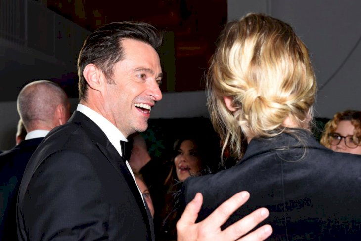 Image Credit: Getty Images / Hugh Jackman on the red carpet with fellow stars.