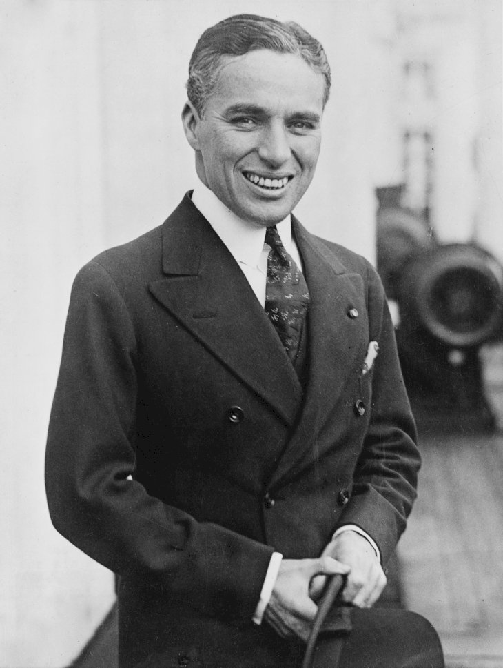 Image Credit: Getty Images / Charlie Chaplin in public.