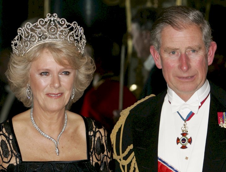Image Credit: Getty Images/Tim Graham Picture Library | Camilla, Duchess of Cornwall and Prince Charles The Prince of Wales attend a banquet in Buckingham Palace