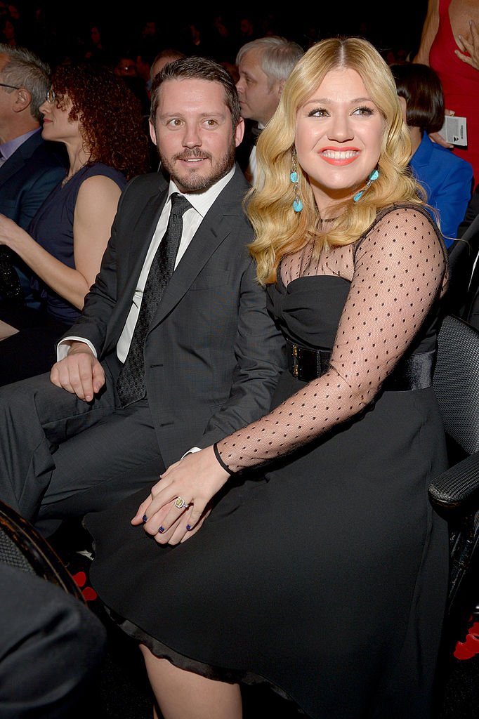 Image Credit: Lester Cohen / WireImage / Kelly Clarkson and her former husband Brandon Blackstock at an event.