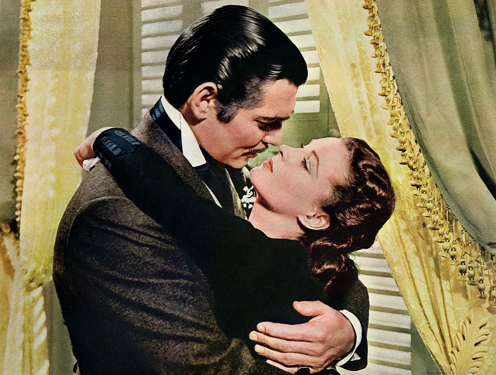Image Credit: Getty Images / Rhett Butler (Clark Gable) embraces Scarlett O'Hara (Vivien Leigh) in a famous scene from the 1939 epic film Gone with the Wind. Image Credit: Getty Images / Rhett Butler (Clark Gable) embraces Scarlett O'Hara (Vivien Leigh) in a famous scene from the 1939 epic film Gone with the Wind.