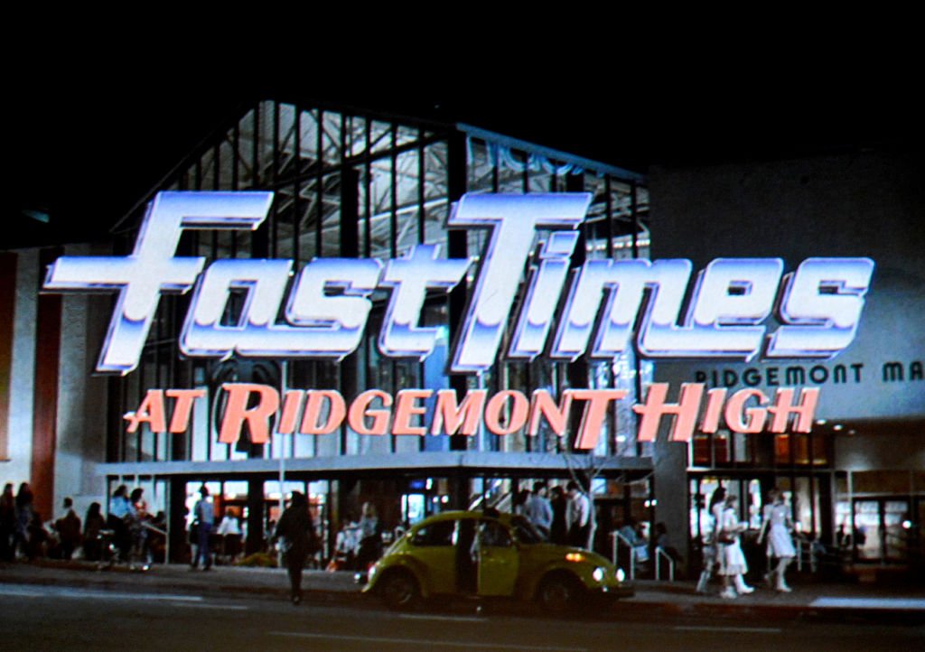 Image Credits: Getty Images / Araya Diaz / WireImage | A view of the movie screen at the closing night live read of "Fast Times at Ridgemont High" directed by Eli Roth during the 2015 Los Angeles Film Festival at Regal Cinemas L.A. Live on June 18, 2015 in Los Angeles, California. Image Credits: Getty Images / Araya Diaz / WireImage | A view of the movie screen at the closing night live read of "Fast Times at Ridgemont High" directed by Eli Roth during the 2015 Los Angeles Film Festival at Regal Cinemas L.A. Live on June 18, 2015 in Los Angeles, California.