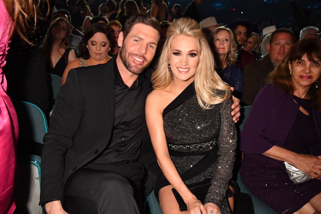 Image Credit: Getty Images / Mike Fisher and Carrie Underwood attend the 54th Academy Of Country Music Awards at MGM Grand Garden Arena on April 07, 2019 in Las Vegas, Nevada.
