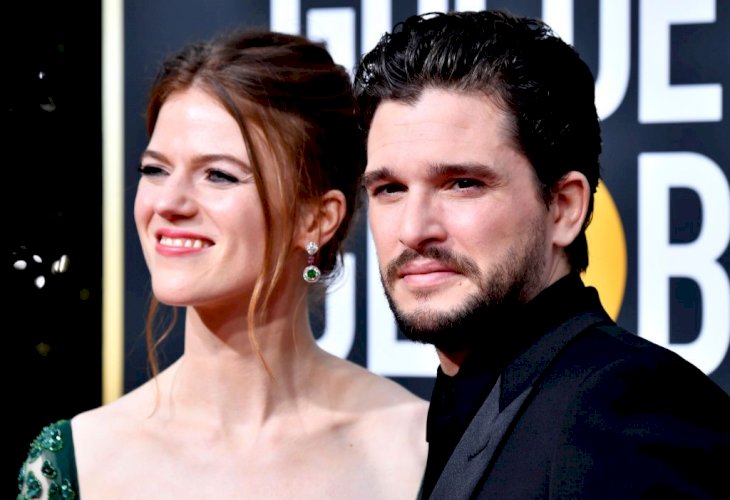 Kit Harrington and Rose Leslie/Photo:Getty Images