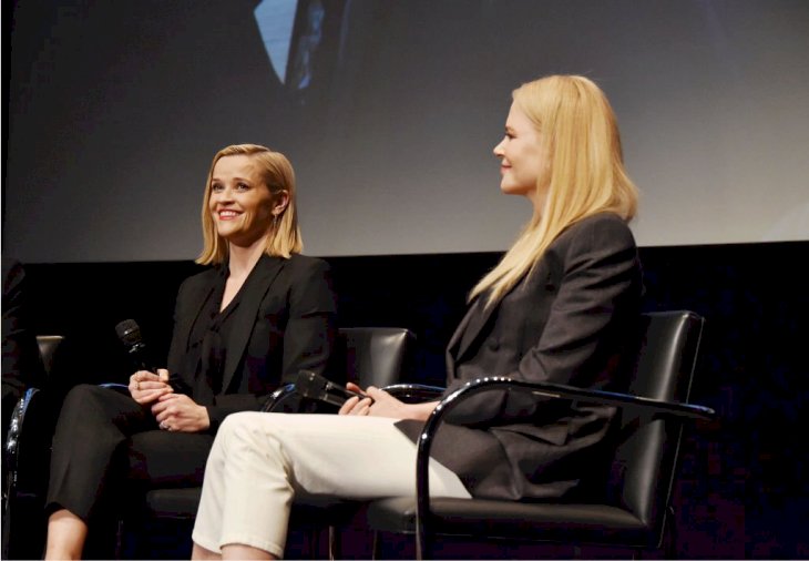 Image Credit: Getty Images / Nicole Kidman and Reese Witherspoon at an event.