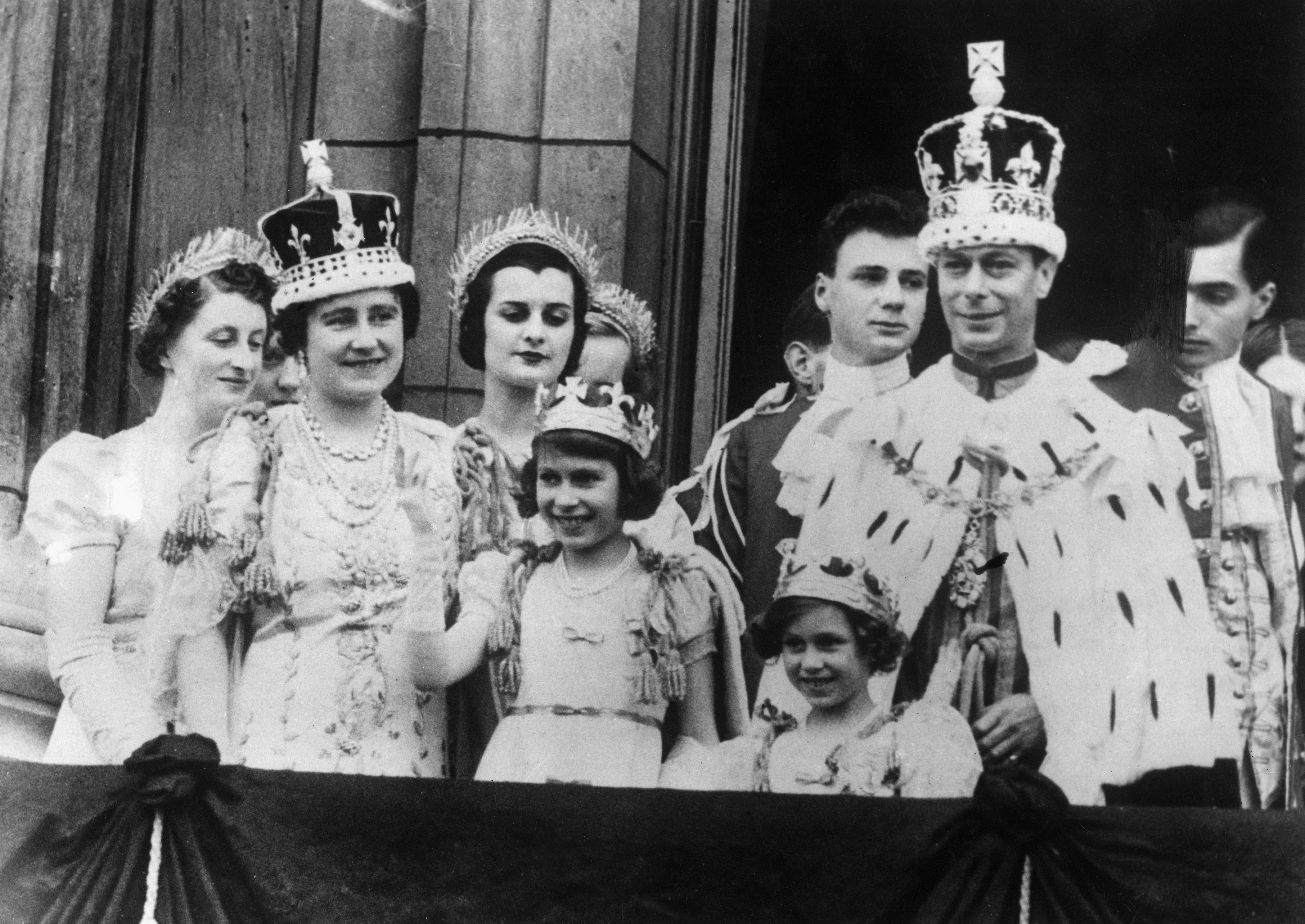 Image Credits: Getty Images | Young Queen Elizabeth II with her father the late King George