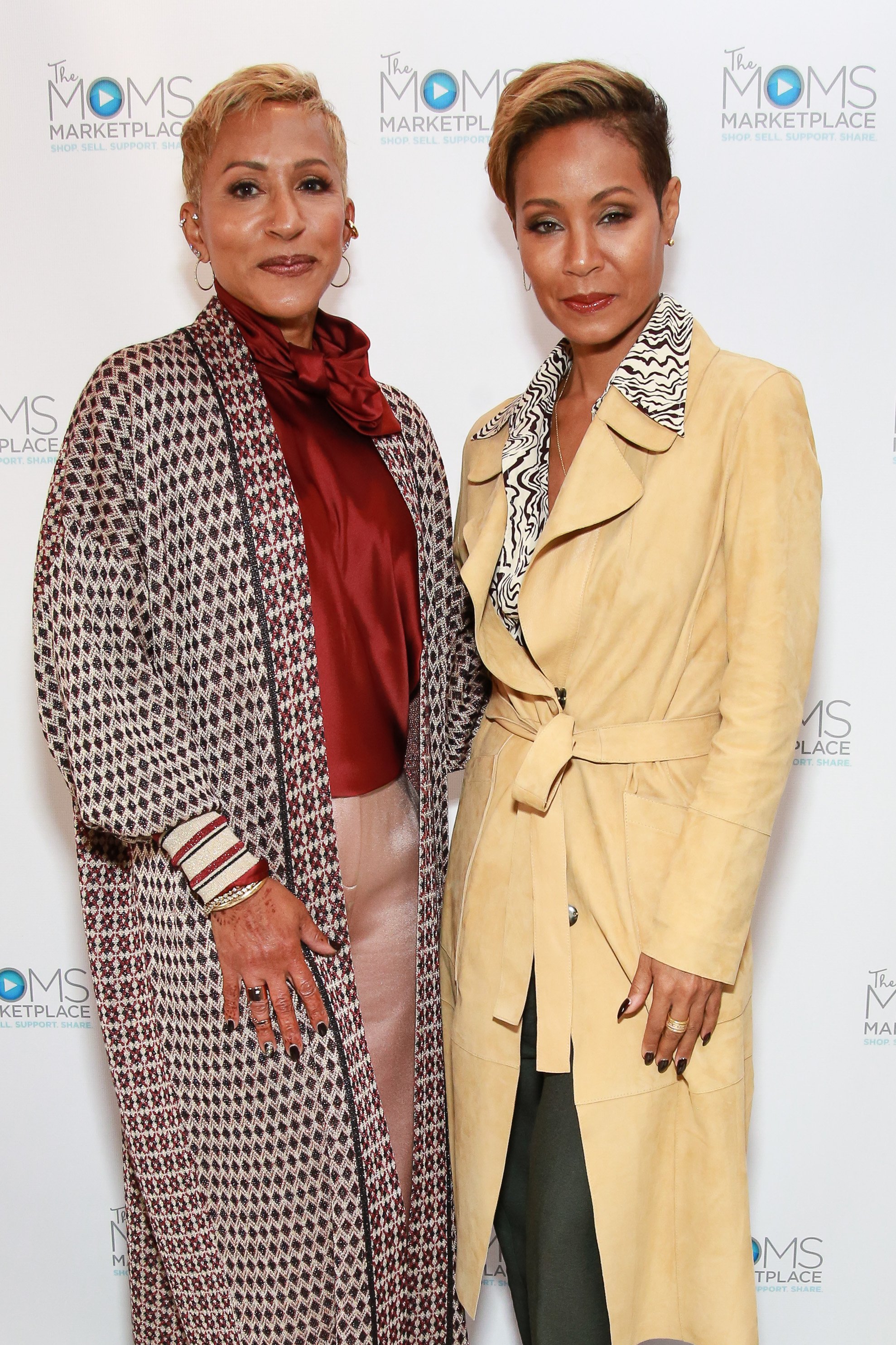Image Credits: Getty Images / Jason Mendez | Adrienne Banfield-Jones and Jada Pinkett Smith on October 23, 2018 in New York City. Image Credits: Getty Images / Jason Mendez | Adrienne Banfield-Jones and Jada Pinkett Smith on October 23, 2018 in New York City.