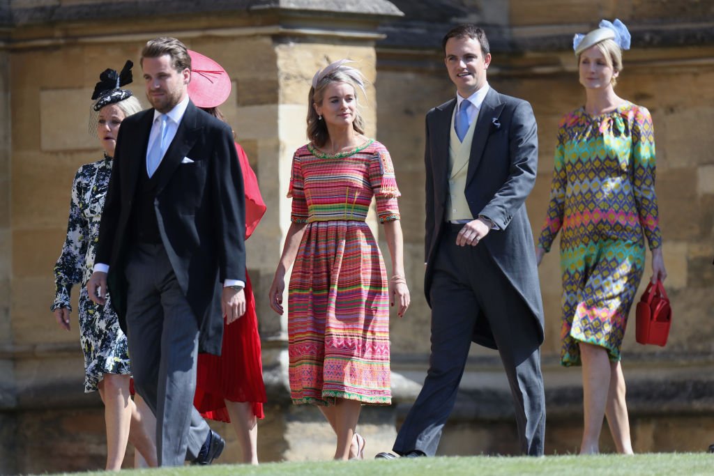Image Credit: Getty Images / Cressida Bonas (C) arrives at the wedding of Prince Harry to Ms Meghan Markle at St George's Chapel, Windsor Castle on May 19, 2018 in Windsor, England.