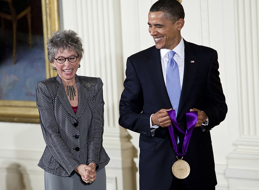 Image Credits: Getty Images / Brendan Smialowski/Bloomberg | Moreno got the country's greatest honor
