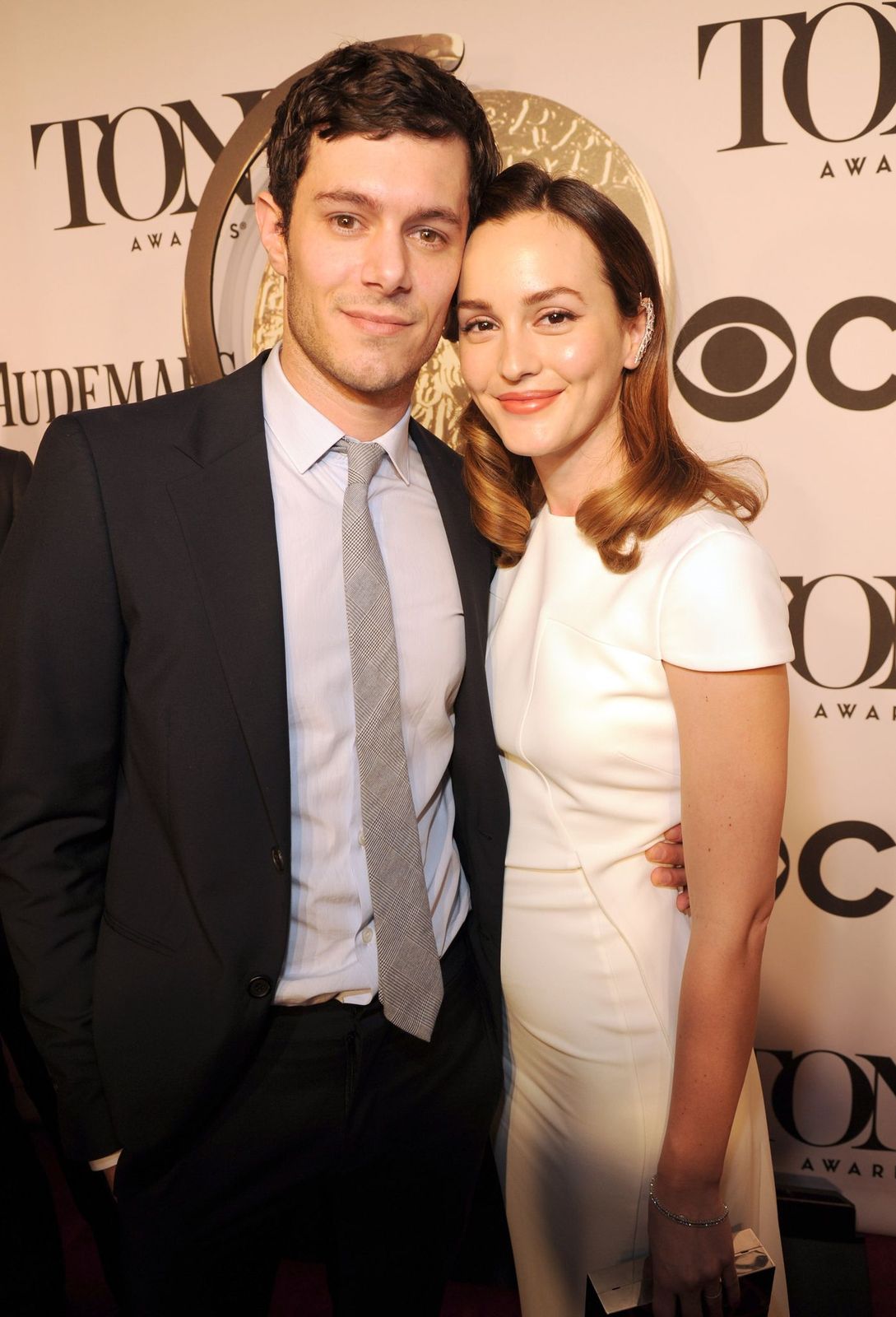 Leighton Meester and Adam Brody attending the Tony Awards/Photo: Getty Images