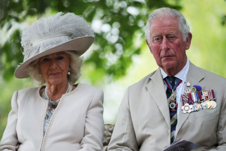 Image Credit: Getty Images / Prince Charles, Prince of Wales and Camilla, The Duchess Of Cornwall attend the VJ Day National Remembrance event, held at the National Memorial Arboretum in Staffordshire, on August 15, 2020.