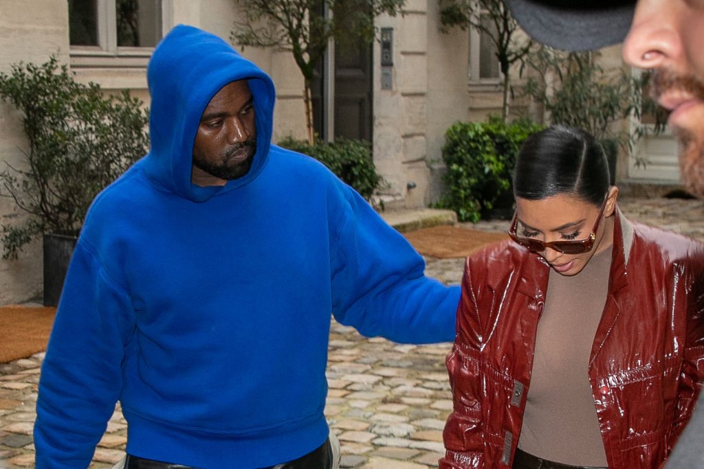 Image Credit: Getty Images / Kim Kardashian West and Kanye West are seen on March 02, 2020.