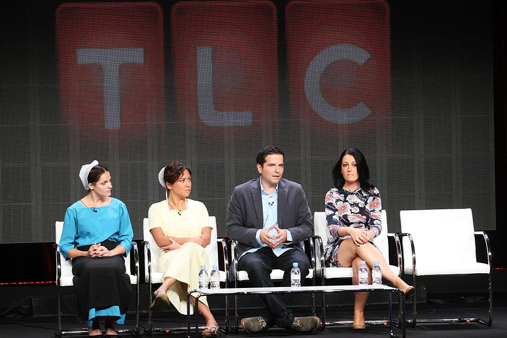 Image Source: Getty Images/Frederick M. Brown | Subjects and Producers of Breaking Amish at a TLC Panel