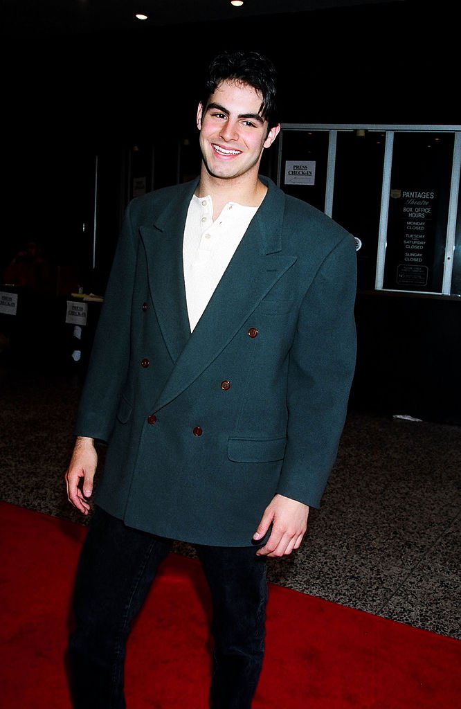 Image Source: Getty Images/FilmMagic, Inc./Jeff Kravitz | Sage Stallone at 1994 Kid's Choice Awards