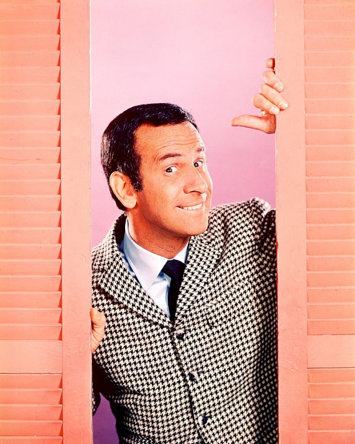 Image Credit: Getty Images/Silver Screen Collection | Don Adams in a portrait shot as Agent 86