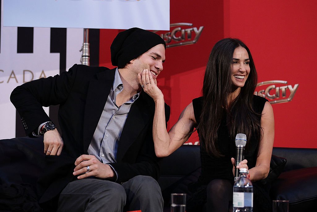 Image Credits: Getty Images / Andreas Rentz | Demi Moore and Ashton Kutcher attend the photo call for their Charity Gala at PlusCity on October 29, 2010 in Pasching near Linz, Austria.