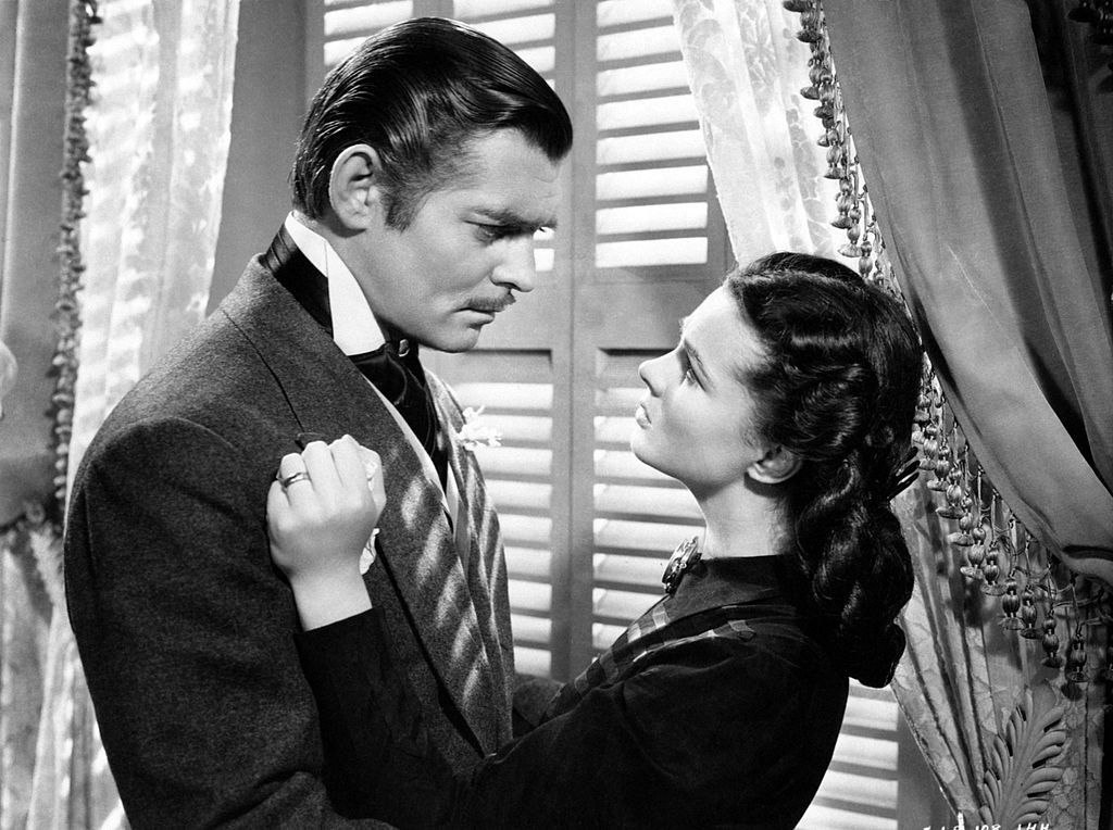Image Credit: Getty Images / Actor Clark Gable, as Rhett Butler, and Vivien Leigh, as Scarlett O'Hara, from the movie Gone with the Wind, 1939. Image Credit: Getty Images / Actor Clark Gable, as Rhett Butler, and Vivien Leigh, as Scarlett O'Hara, from the movie Gone with the Wind, 1939.