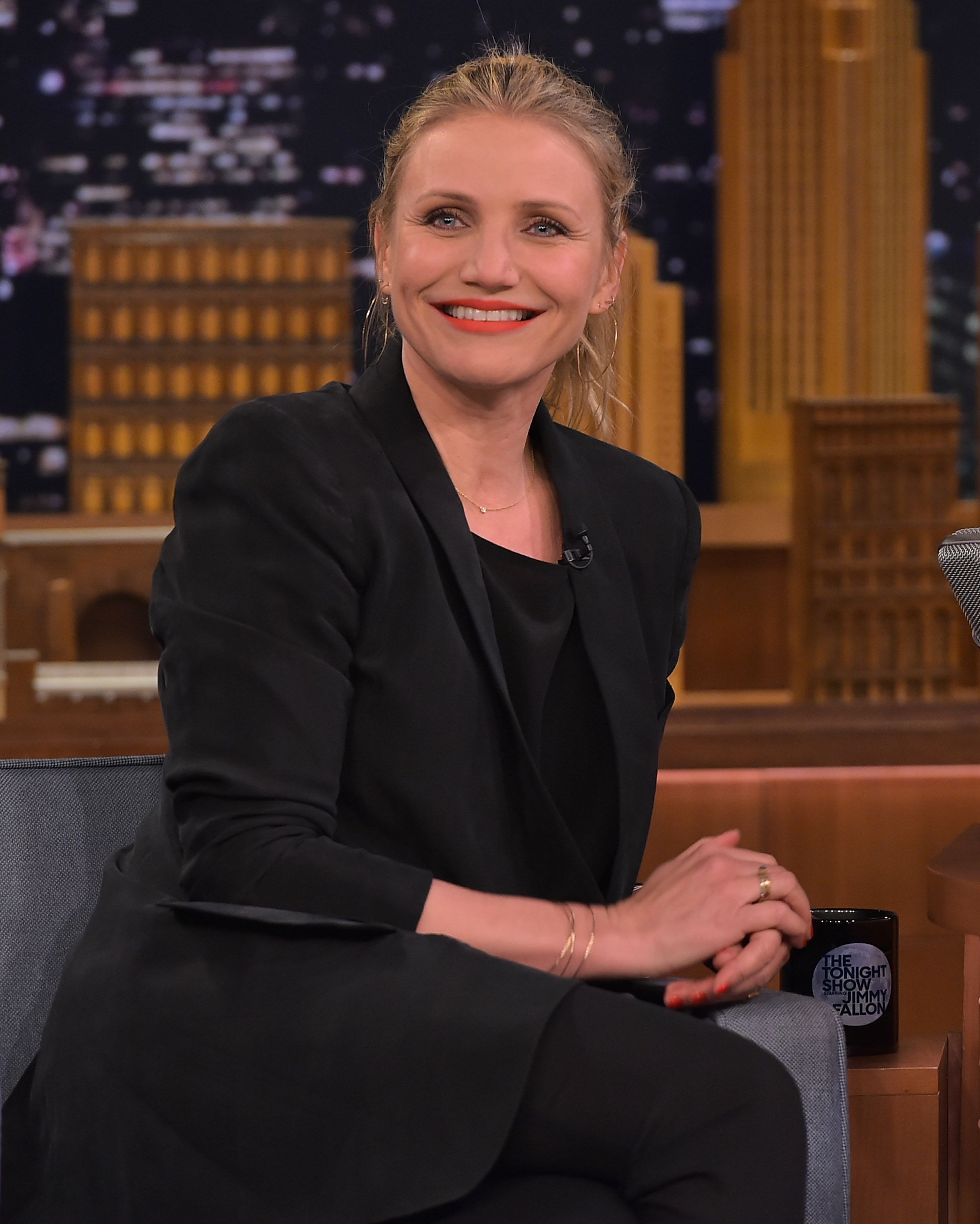 Cameron Diaz on The Tonight Show with Jimmy Fallon/Photo:Getty Images Cameron Diaz on The Tonight Show with Jimmy Fallon/Photo:Getty Images