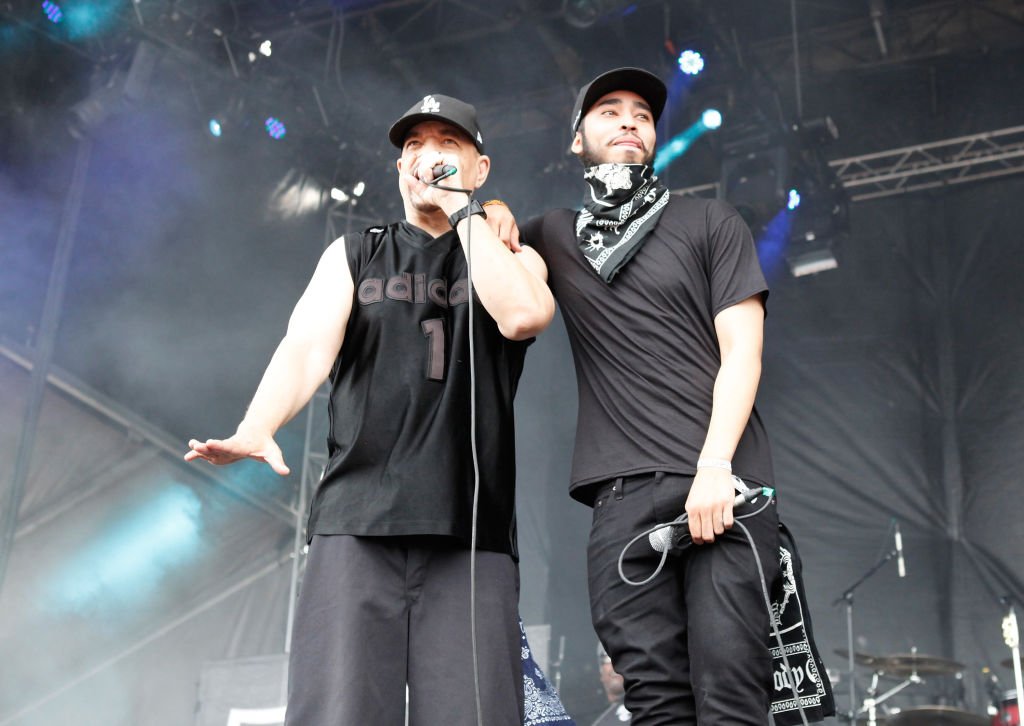 Image Credit: Getty Images / Ice-T and his son Lil Ice (Tracy Marrow, Jr.) perform during the 2017 Chicago Open Air Festival at Toyota Park on July 15, 2017 in Bridgeview, Illinois. Image Credit: Getty Images / Ice-T and his son Lil Ice (Tracy Marrow, Jr.) perform during the 2017 Chicago Open Air Festival at Toyota Park on July 15, 2017 in Bridgeview, Illinois.