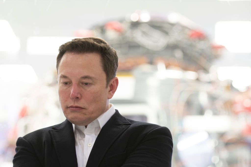Image Credit: Getty Images / Elon Musk, co-founder and chief executive officer of Tesla Inc during an unveiling event in Hawthorne, California, U.S., on Friday, March 15, 2019.