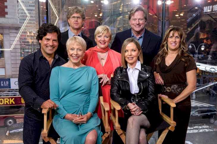 Image Credit: Getty Images/Getty Images for Extra/D Dipasupil | Butler (3rd row on the right) with the rest of the cast of Little House