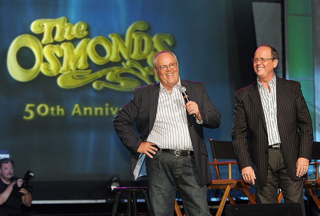 Image Credit: Getty Images / Tom Osmond (L) and his brother Virl Osmond speak during a meet and greet with fans at the Orleans Hotel & Casino August 13, 2007 in Las Vegas, Nevada.