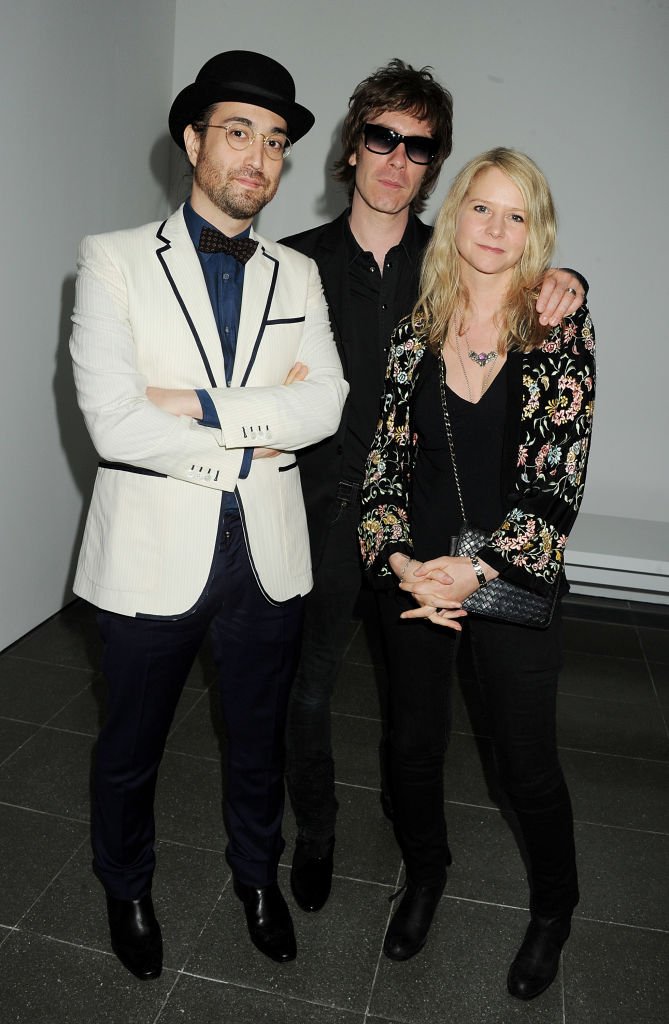 Image Credits: Getty Images / Dave M. Benett | (L to R) Sean Lennon, Jay Mehler and Lee Starkey attend a Council Reception launching Yoko Ono's exhibition 'To The Light' at The Serpentine Gallery on June 18, 2012 in London, England.