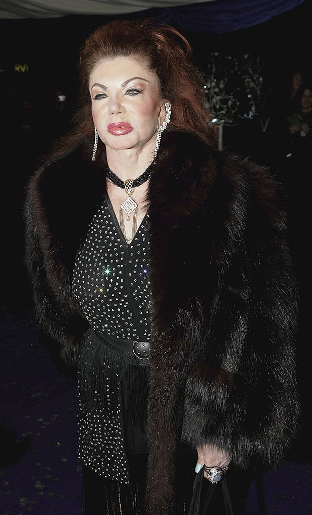 Image Credits: Getty Images / Gareth Cattermole | Jackie Stallone arrives at the British Comedy Awards 2005 at London Television Studios on December 14, 2005 in London, England.