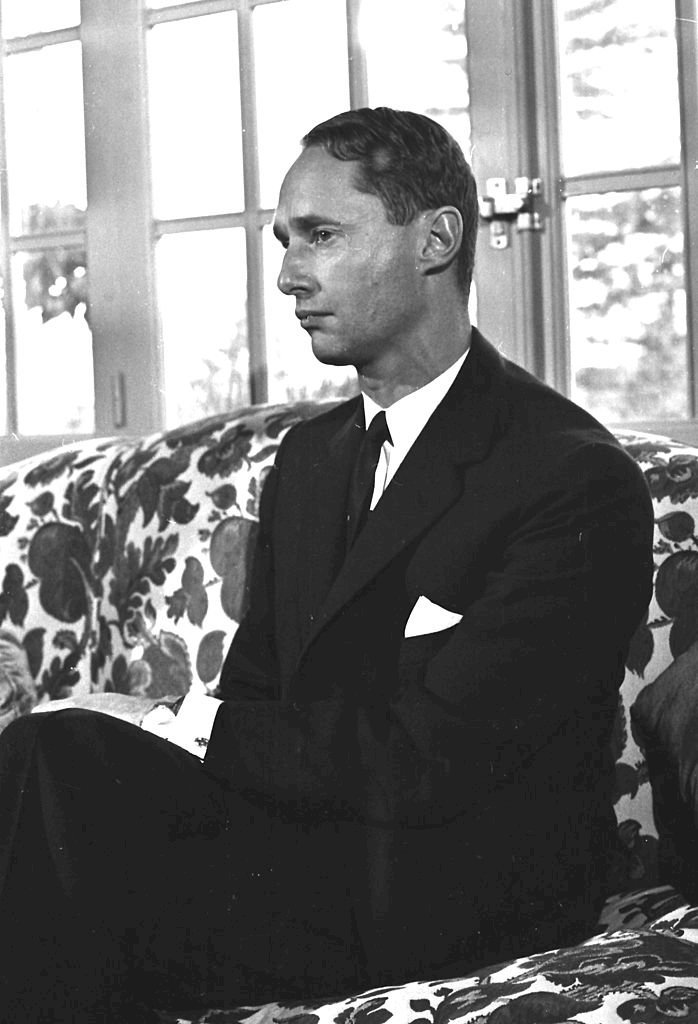 Image Credit: Getty Images / Prince Carlos Hugo de Borbon Parma, former pretender to the Spanish crown, at his home in Madrid, 1968, Madrid, Spain.