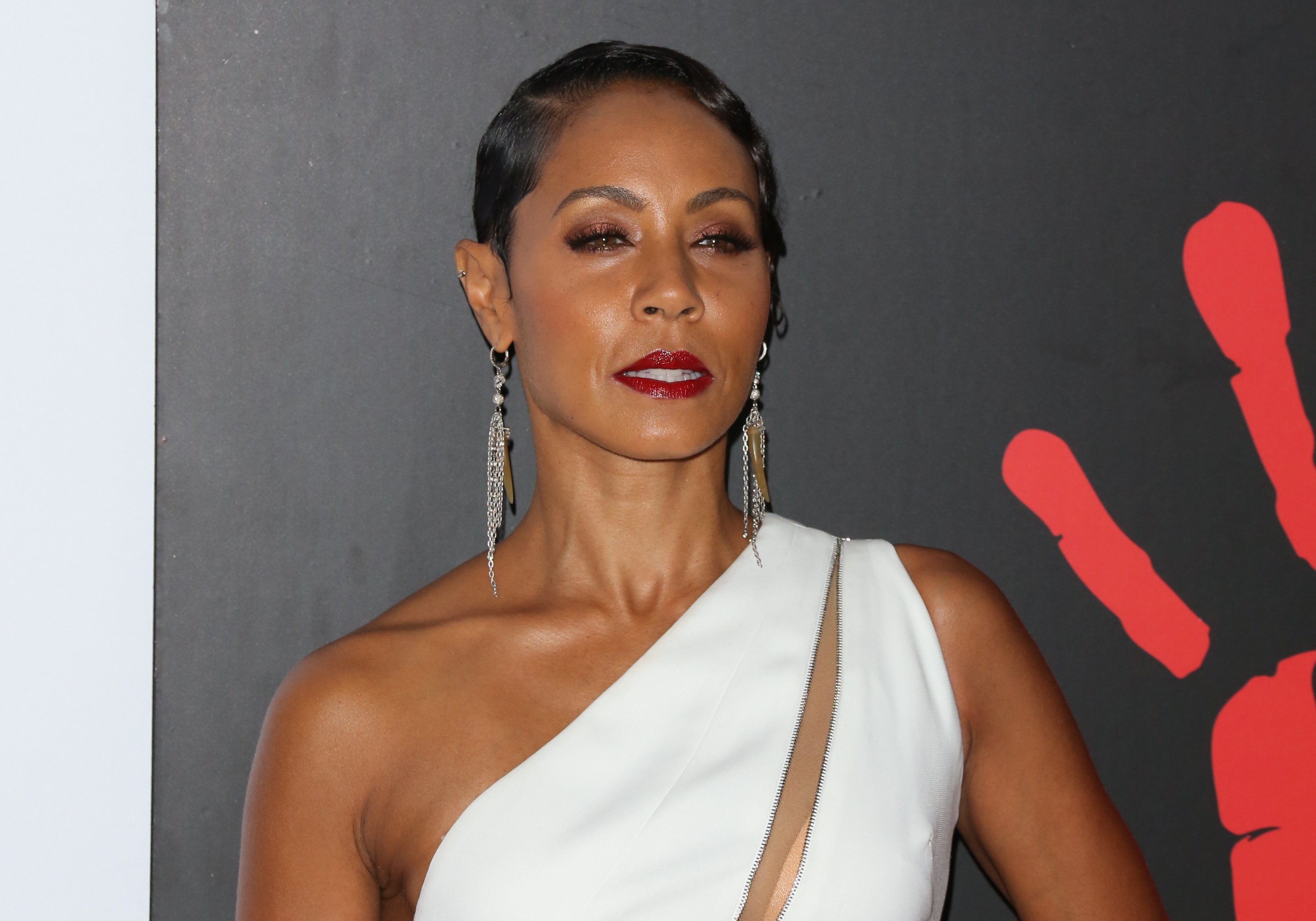 Image Credits: Getty Images / Paul Archuleta | Actress Jada Pinkett Smith attends the 2nd Annual Diamond Ball at The Barker Hanger on December 10, 2015 in Santa Monica, California. Image Credits: Getty Images / Paul Archuleta | Actress Jada Pinkett Smith attends the 2nd Annual Diamond Ball at The Barker Hanger on December 10, 2015 in Santa Monica, California.