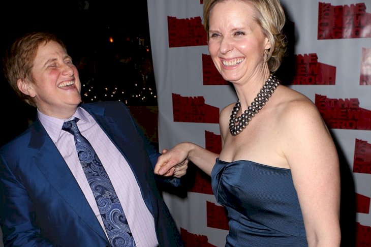Image Credit: Getty Images/WireImage/Walter McBride | Cynthia Nixon Christine Marinoni 2015