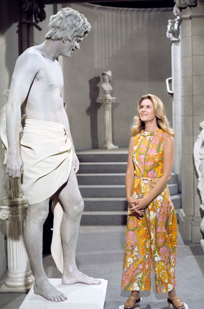 Image Credits: Getty Images / Walt Disney Television | Bewitched episode, "Bewitched, Bothered and Baldoni" - 10/13/71 - Season 8 - In Rome Endora brings a statue of Venus to life to tempt Darrin. Image Credits: Getty Images / Walt Disney Television | Bewitched episode, "Bewitched, Bothered and Baldoni" - 10/13/71 - Season 8 - In Rome Endora brings a statue of Venus to life to tempt Darrin.