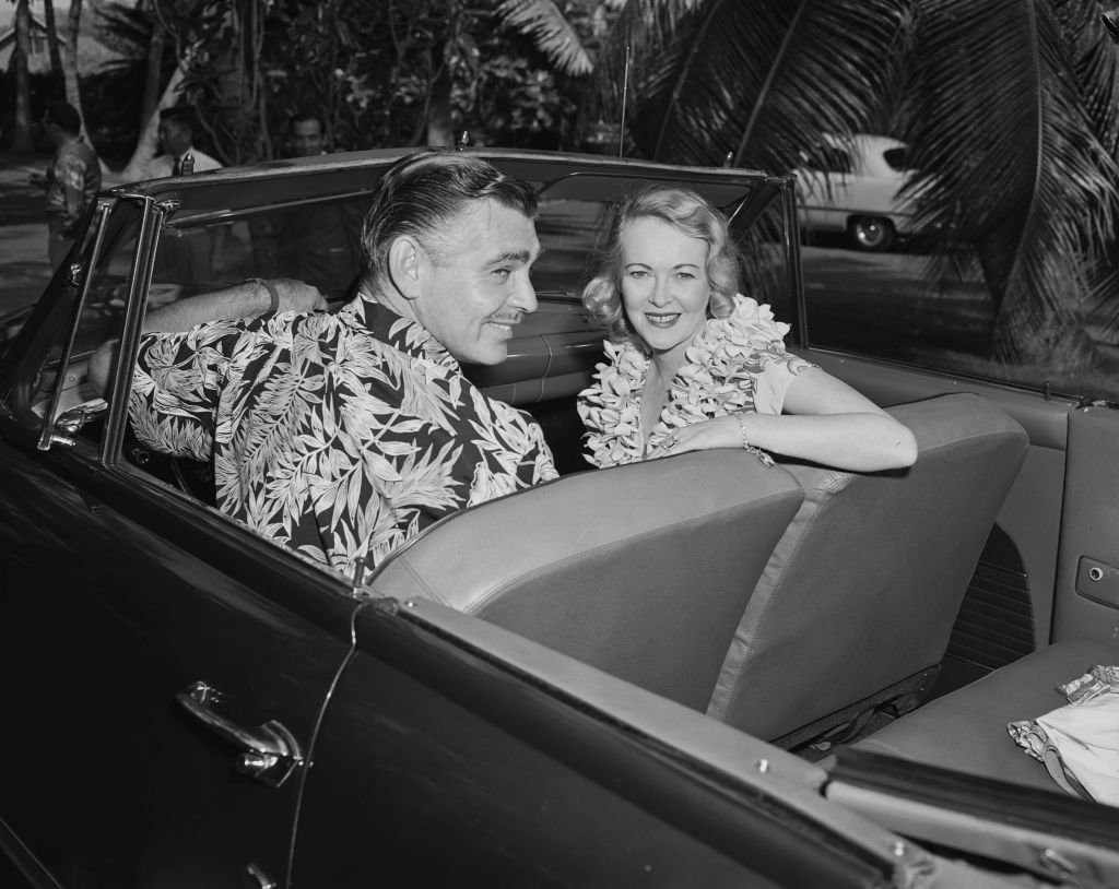 Image Credit: Getty Images / American actor Clark Gable with his wife, actress Sylvia Ashley during their honeymoon in Hawaii, 1950. Image Credit: Getty Images / American actor Clark Gable with his wife, actress Sylvia Ashley during their honeymoon in Hawaii, 1950.