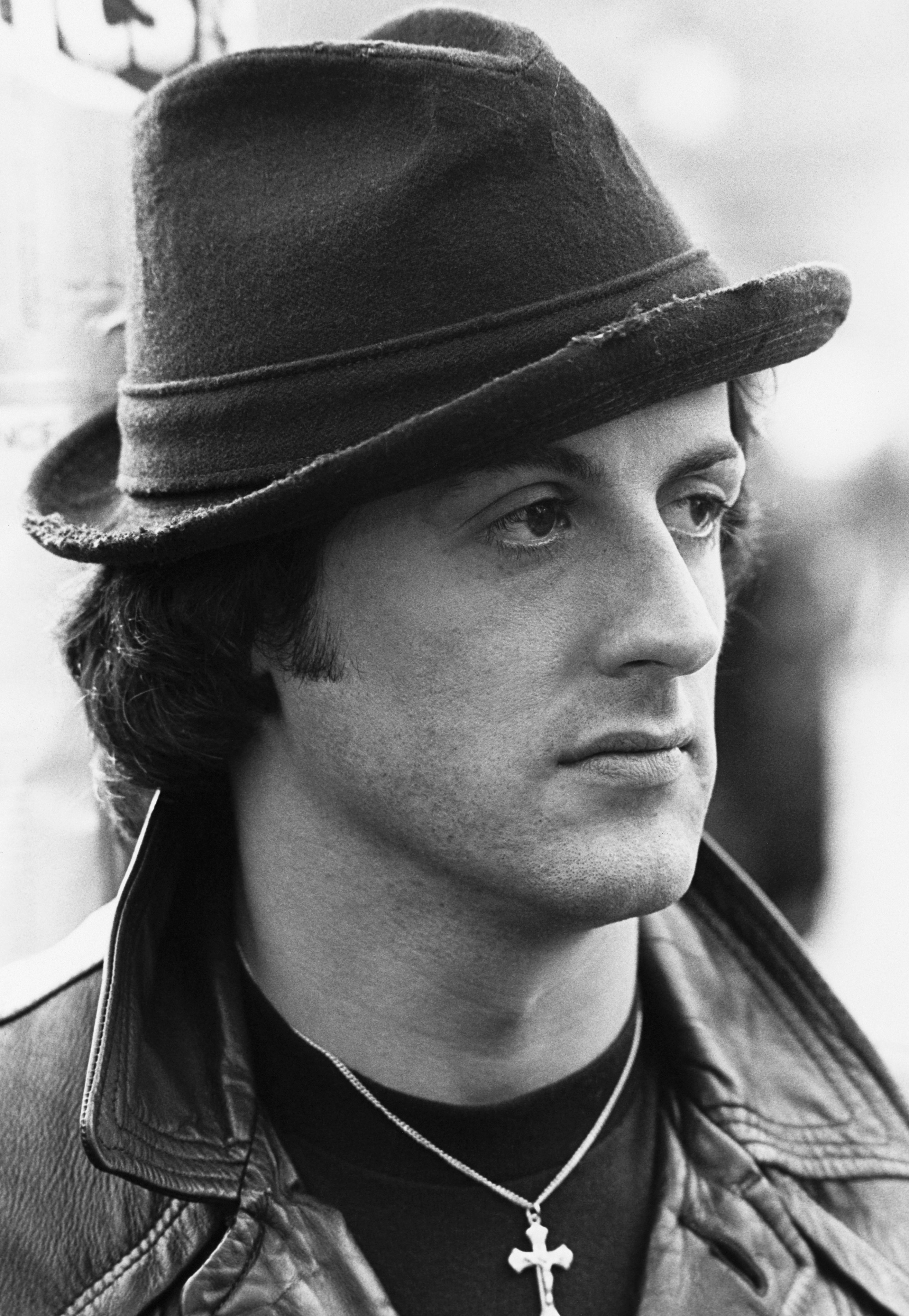 Image Source: Getty Images/Keystone | Portrait of Stallone circa 1980 for Keystone