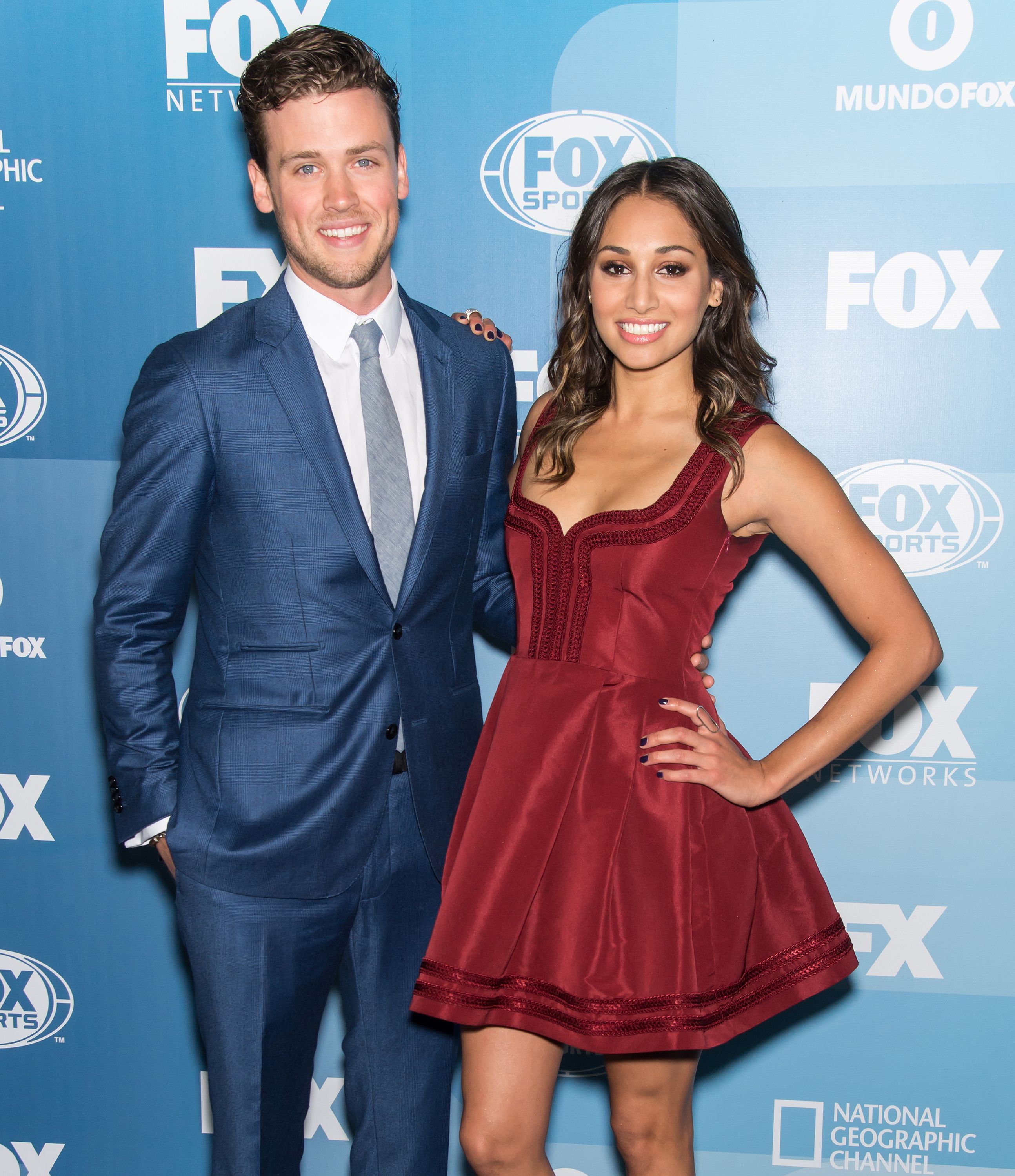 ack Cutmore-Scott and Meaghan Rath attend 2015 FOX Programming Presentation / Photo: Getty Images