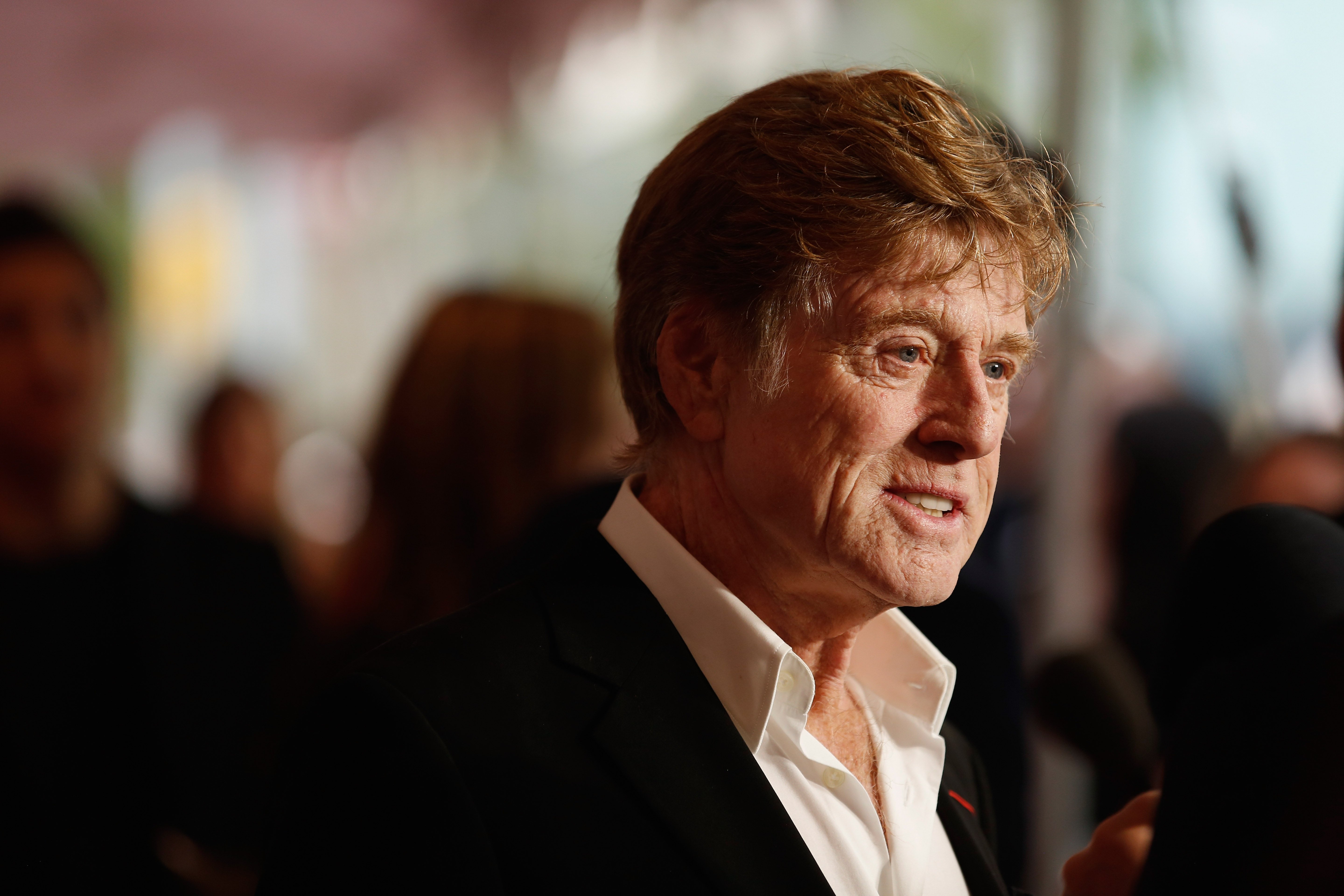 Image Credits: Getty Images / Jemal Countess | Actor Robert Redford attends the "All Is Lost" premiere during the 51st New York Film Festival at Alice Tully Hall at Lincoln Center on October 8, 2013 in New York City.