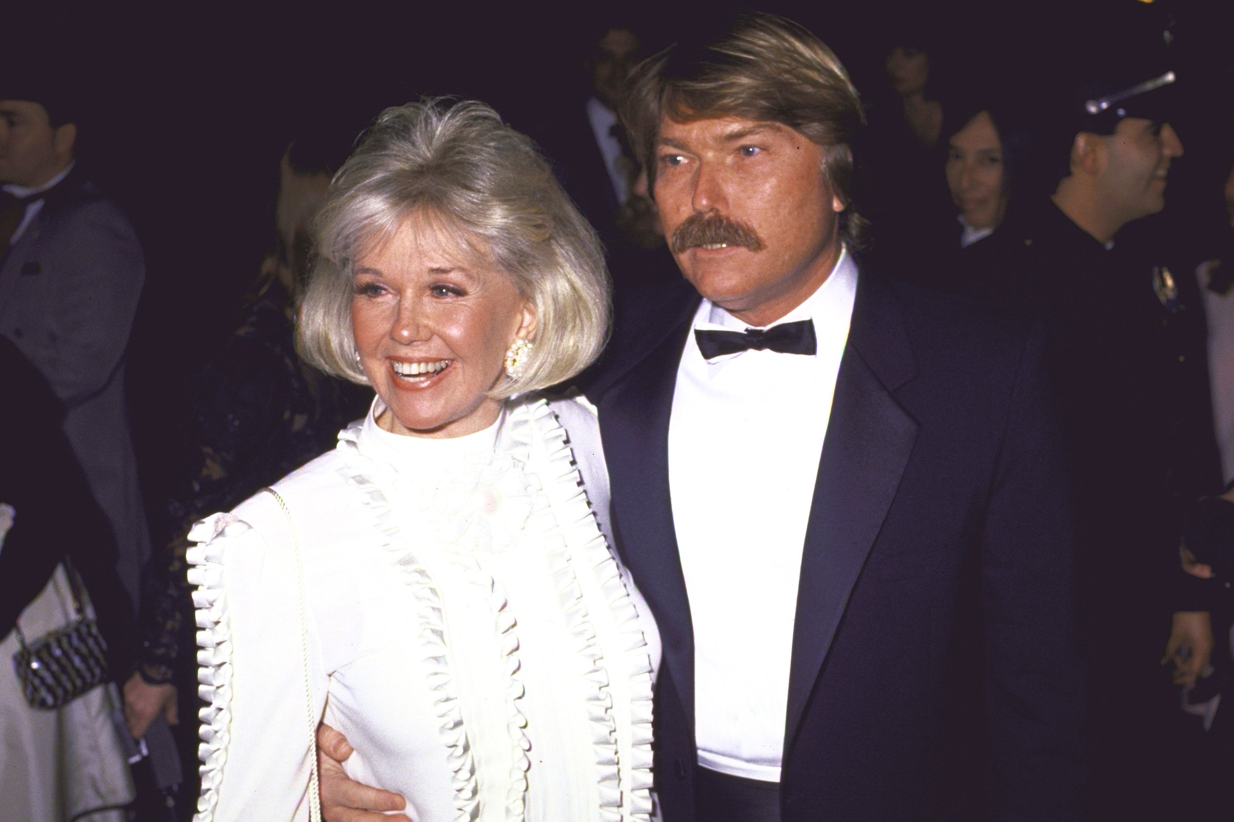 Image Credits: Getty Images / David Mcgough / DMI / The LIFE Picture Collection | Singer/actress Doris Day (1922 - 2019) and son Terry Melcher.