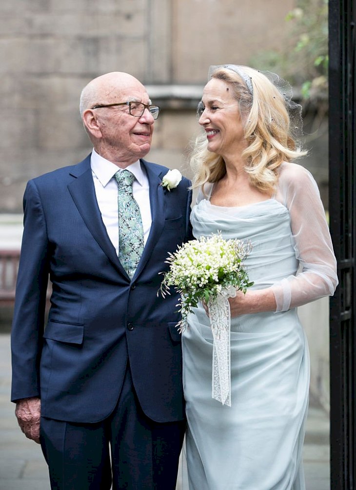 Image Credits: Getty Images / John Phillips | Rupert Murdoch and Jerry Hall.
