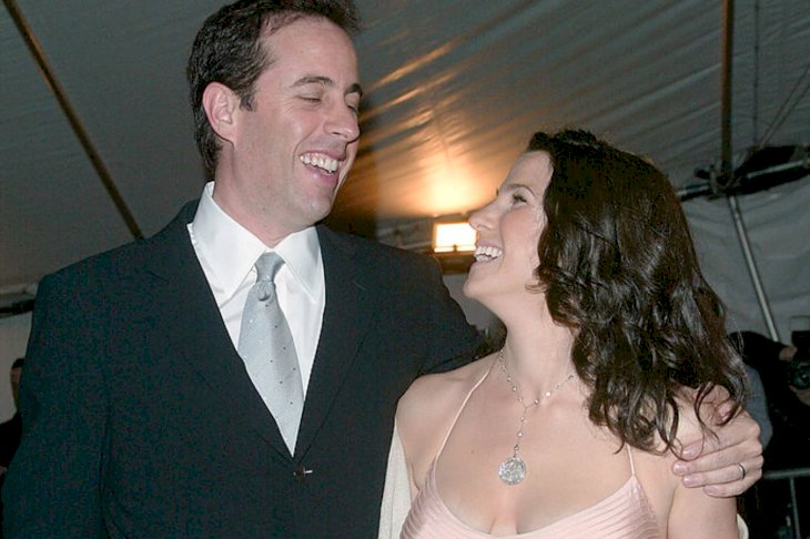 Image Credit: Getty Images/Evan Agostini | Jerry Seinfeld Jessica Sklar 2003