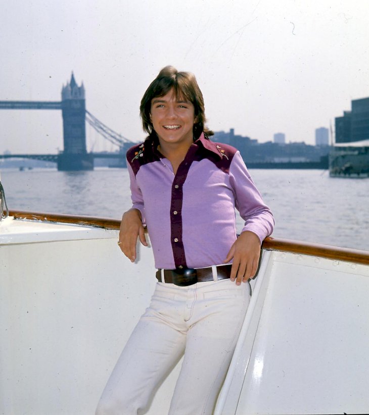 Image Credit: Getty Images / David Cassidy in London.