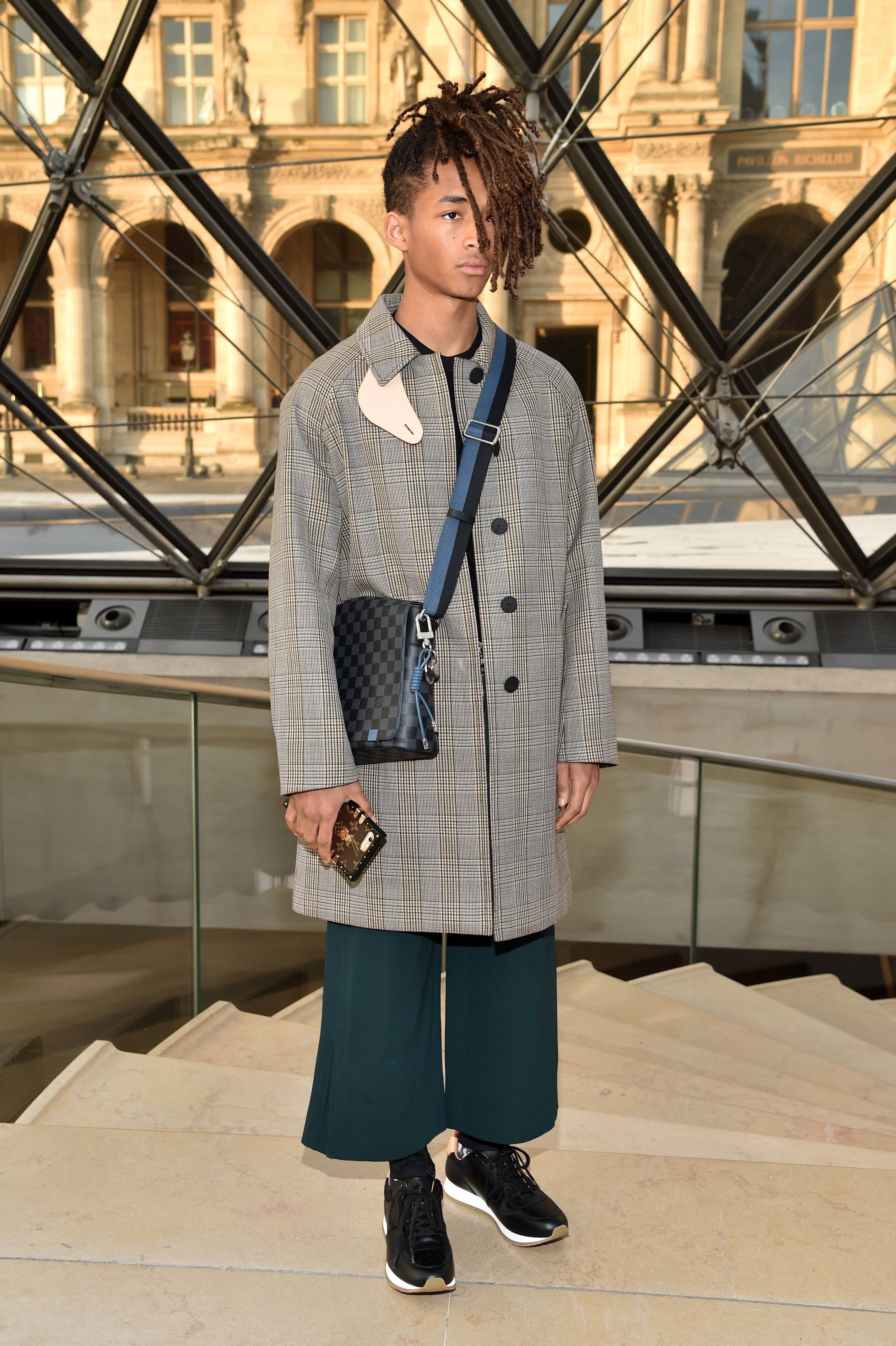 Image Credits: Getty Images / Pascal Le Segretain | Jaden Smith attends the Louis Vuitton show as part of the Paris Fashion Week Womenswear Fall/Winter 2017/2018 on March 7, 2017 in Paris, France. Image Credits: Getty Images / Pascal Le Segretain | Jaden Smith attends the Louis Vuitton show as part of the Paris Fashion Week Womenswear Fall/Winter 2017/2018 on March 7, 2017 in Paris, France.